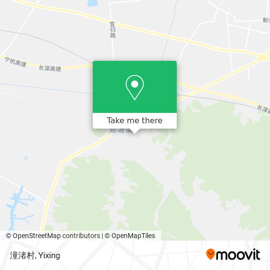 潼渚村 map