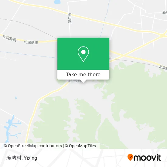 潼渚村 map