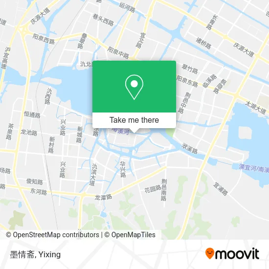 墨情斋 map