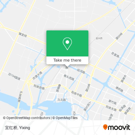 宜红桥 map