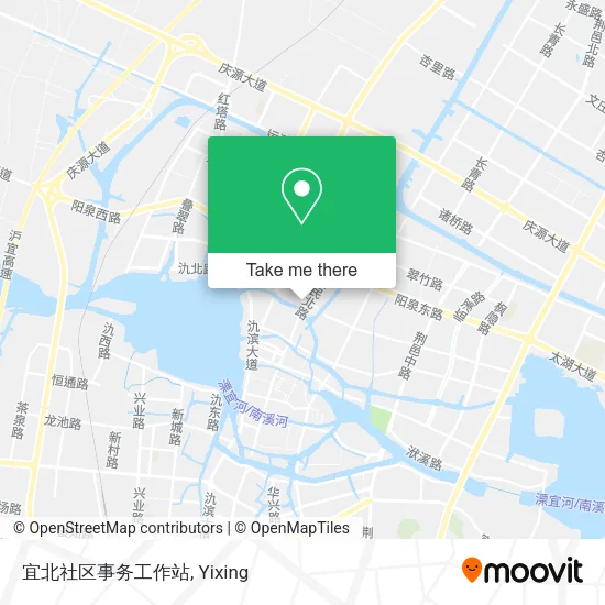 宜北社区事务工作站 map