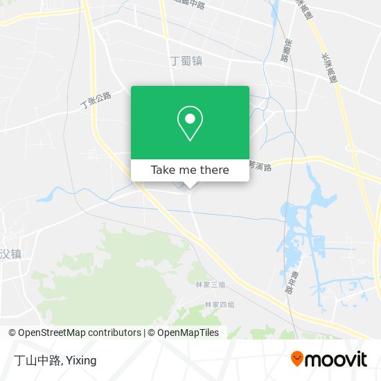 丁山中路 map