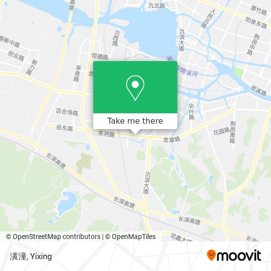 潢潼 map