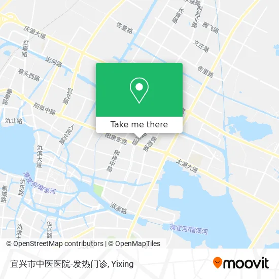 宜兴市中医医院-发热门诊 map