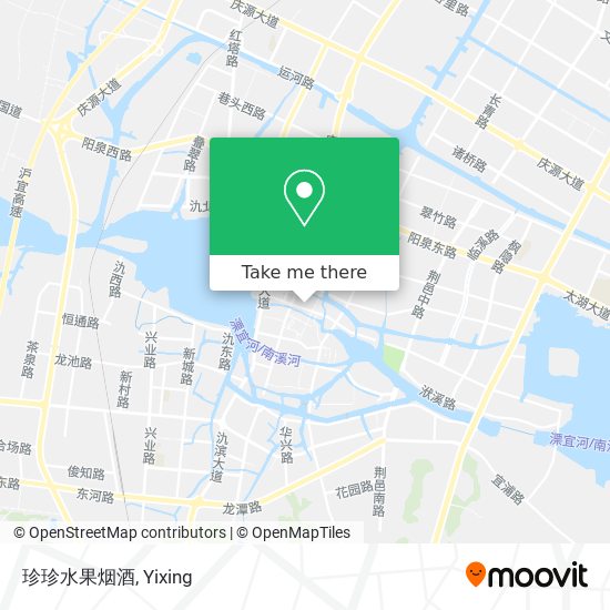 珍珍水果烟酒 map