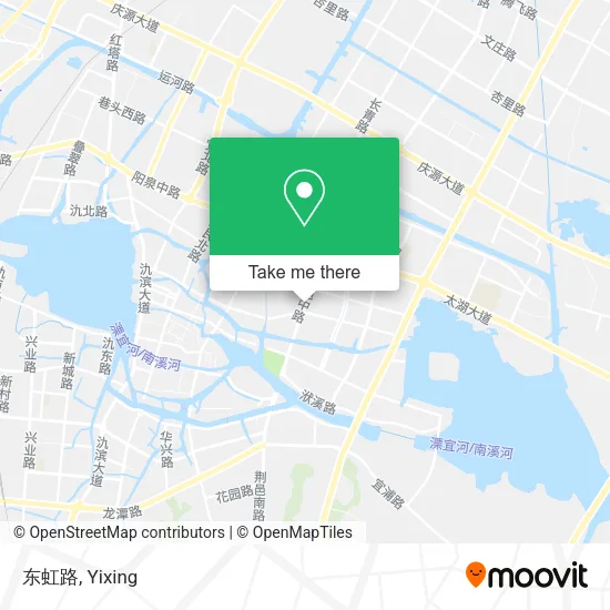 东虹路 map