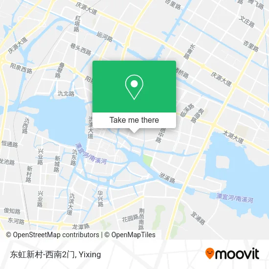 东虹新村-西南2门 map