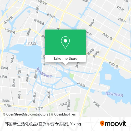 韩国新生活化妆品(宜兴华要专卖店) map