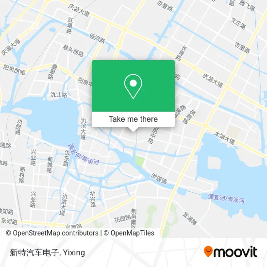 新特汽车电子 map