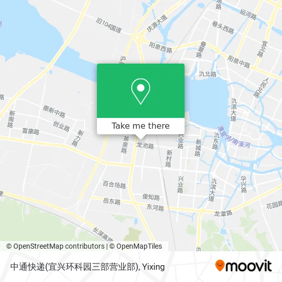 中通快递(宜兴环科园三部营业部) map