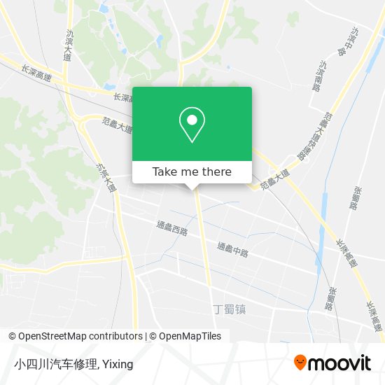 小四川汽车修理 map