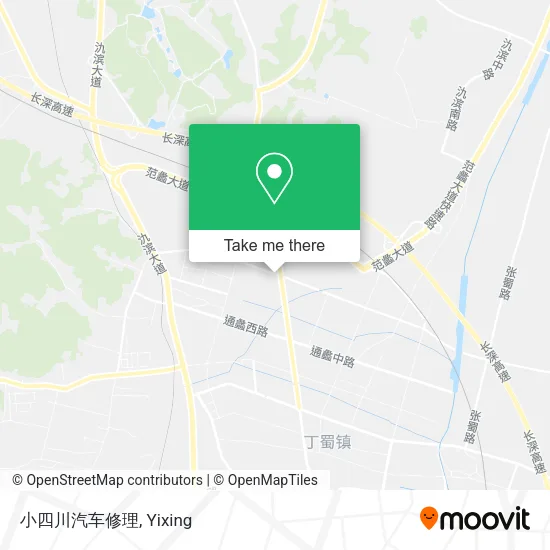 小四川汽车修理 map