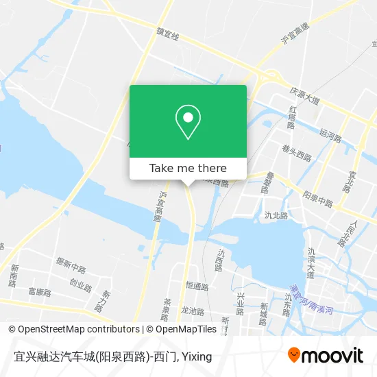 宜兴融达汽车城(阳泉西路)-西门 map