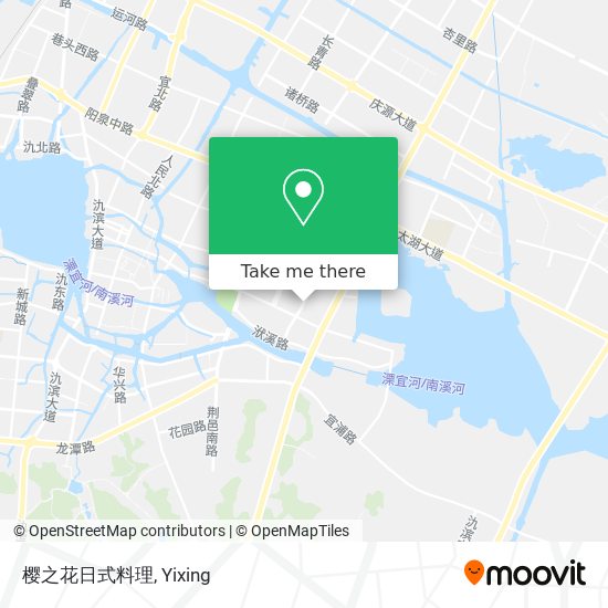 樱之花日式料理 map