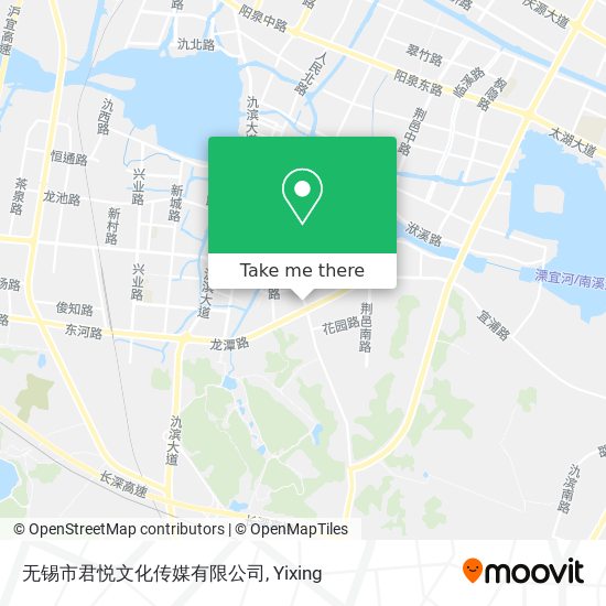 无锡市君悦文化传媒有限公司 map