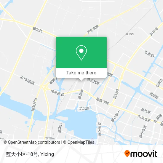 蓝天小区-18号 map