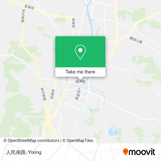 人民南路 map
