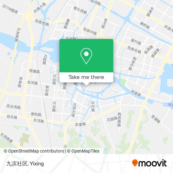 九滨社区 map