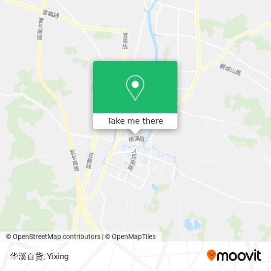 华溪百货 map