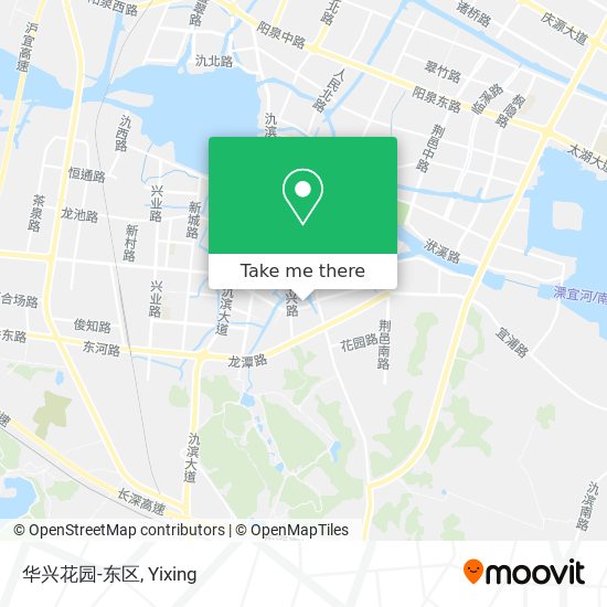 华兴花园-东区 map