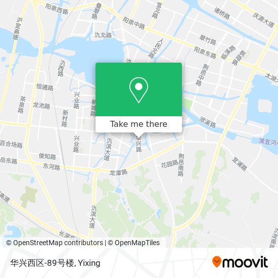 华兴西区-89号楼 map