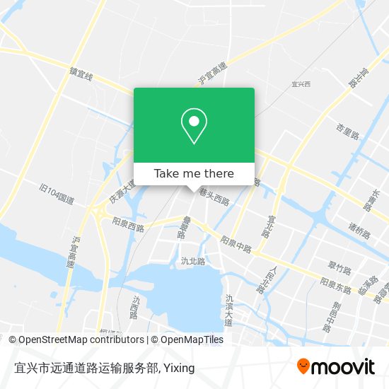 宜兴市远通道路运输服务部 map