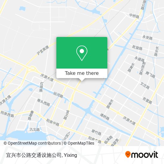 宜兴市公路交通设施公司 map