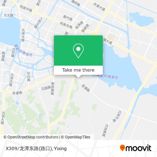 X309/龙潭东路(路口) map