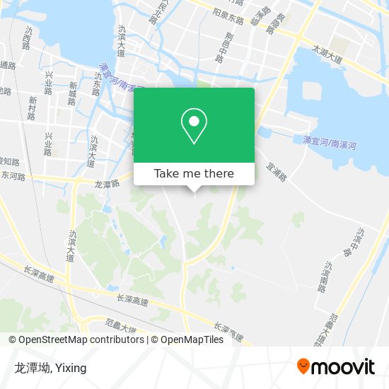 龙潭坳 map