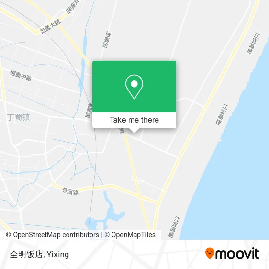 全明饭店 map