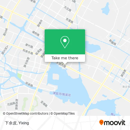 下余皮 map
