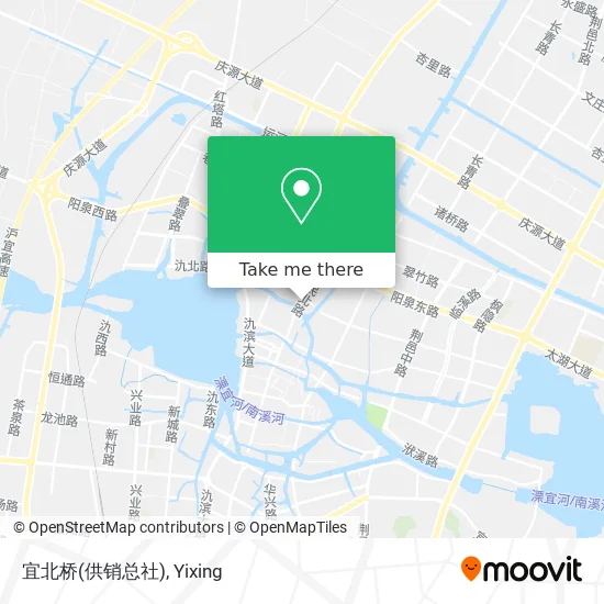 宜北桥(供销总社) map