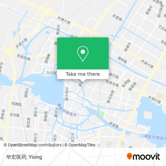 华宏医药 map