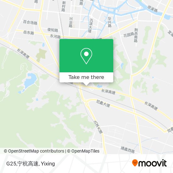G25,宁杭高速 map