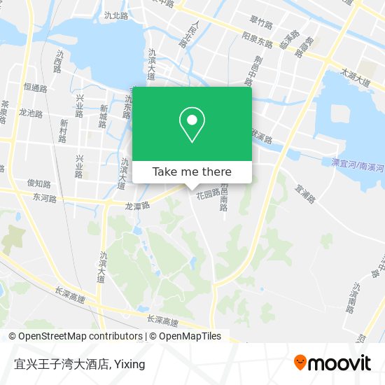 宜兴王子湾大酒店 map