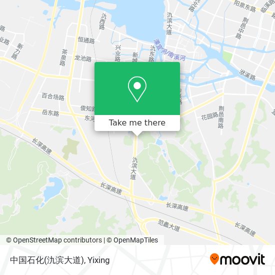 中国石化(氿滨大道) map