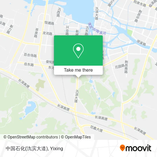 中国石化(氿滨大道) map
