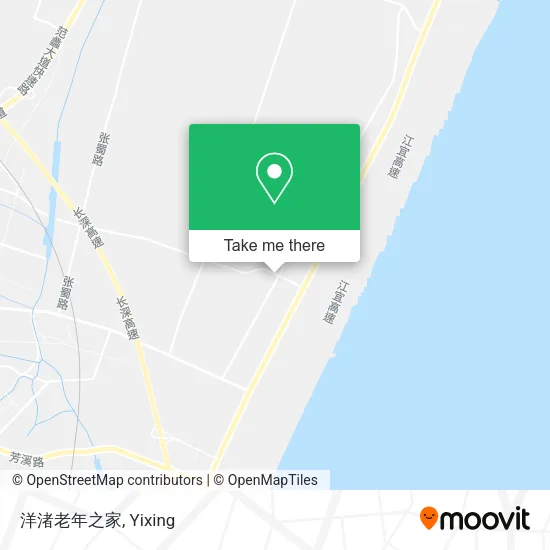 洋渚老年之家 map