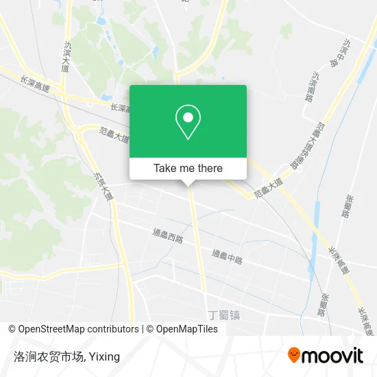 洛涧农贸市场 map