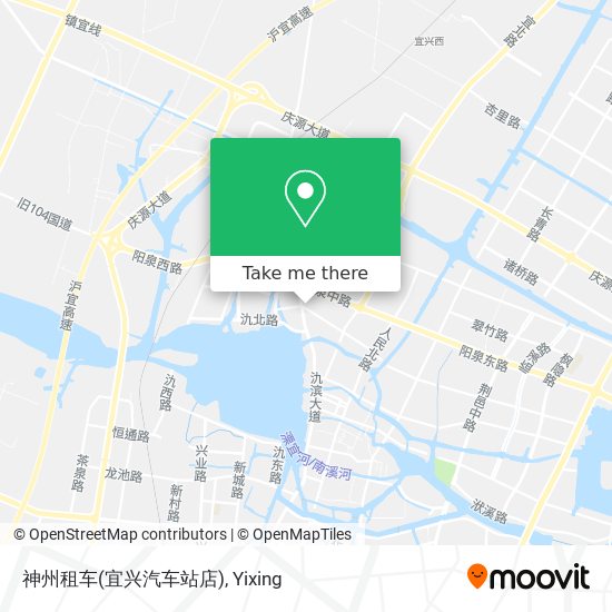 神州租车(宜兴汽车站店) map