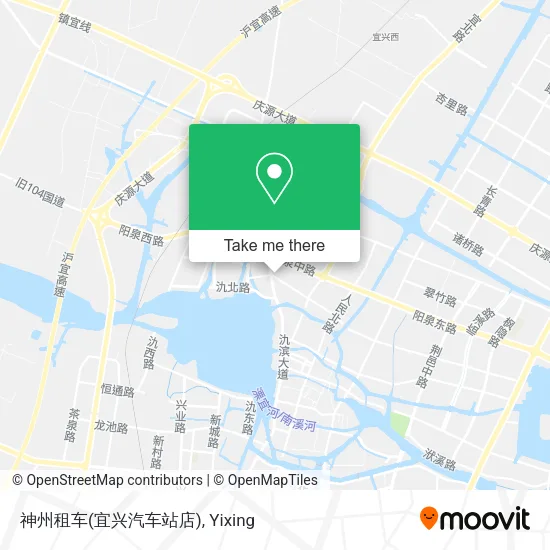神州租车(宜兴汽车站店) map