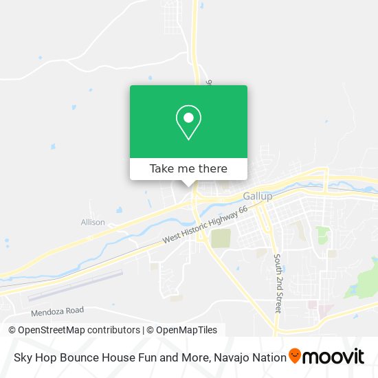 Mapa de Sky Hop Bounce House Fun and More