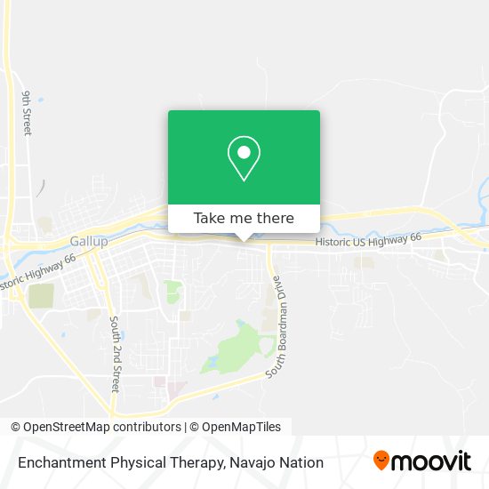 Enchantment Physical Therapy map