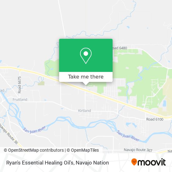 Ryan's Essential Healing Oil's map