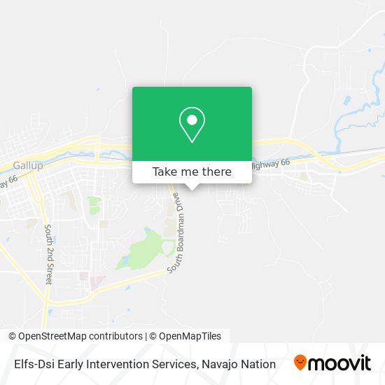 Mapa de Elfs-Dsi Early Intervention Services