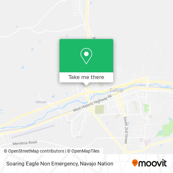 Mapa de Soaring Eagle Non Emergency