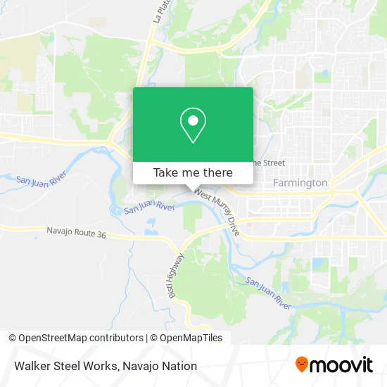 Walker Steel Works map