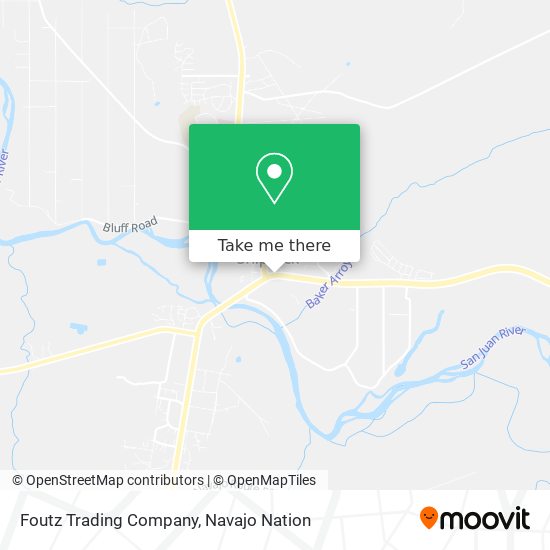 Foutz Trading Company map