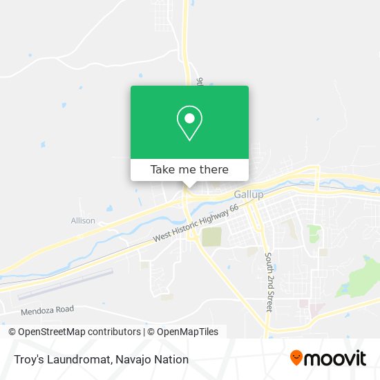 Mapa de Troy's Laundromat