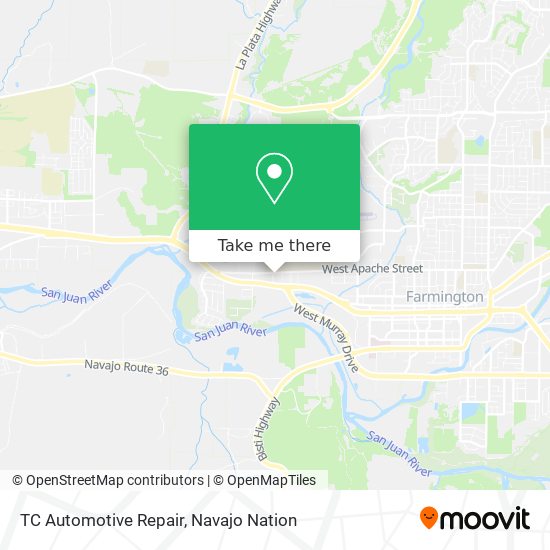 TC Automotive Repair map